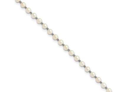 14k White Gold Bracelets Style XF155 - Classique Jewelry Inc.