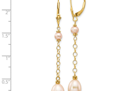 14k Yellow Gold Earrings Style XF226 - Classique Jewelry Inc.