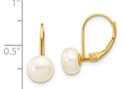 14k Yellow Gold Earrings Style XF246E - Classique Jewelry Inc.