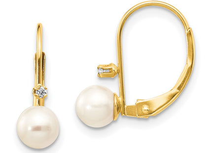 14k Yellow Gold Earrings Style XF248E - Classique Jewelry Inc.