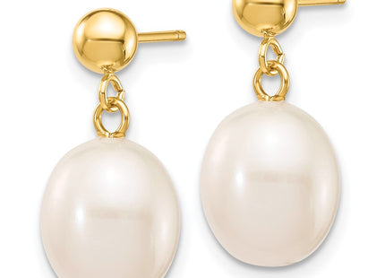 14k Yellow Gold Earrings Style XF250E - Classique Jewelry Inc.