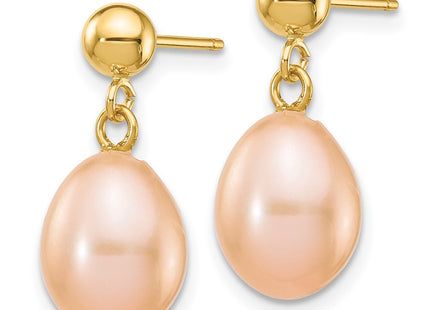 14k Yellow Gold Earrings Style XF261E - Classique Jewelry Inc.