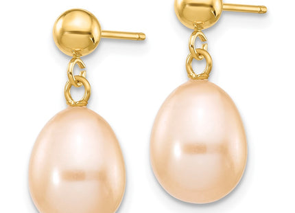 14k Yellow Gold Earrings Style XF262E - Classique Jewelry Inc.