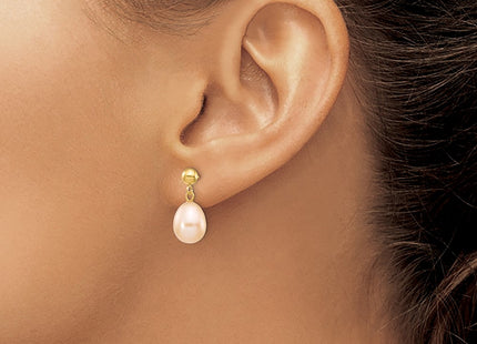 14k Yellow Gold Earrings Style XF262E - Classique Jewelry Inc.