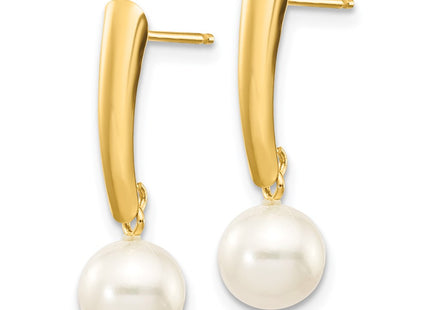 14k Yellow Gold Earrings Style XF263E - Classique Jewelry Inc.