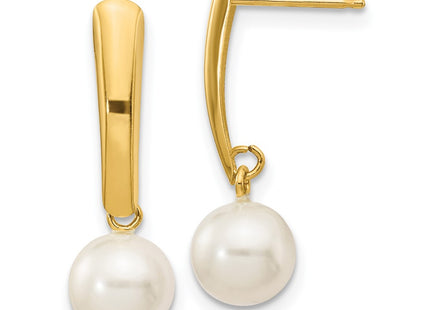 14k Yellow Gold Earrings Style XF263E - Classique Jewelry Inc.