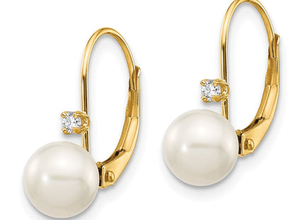 14k Yellow Gold Earrings Style XF264E - Classique Jewelry Inc.
