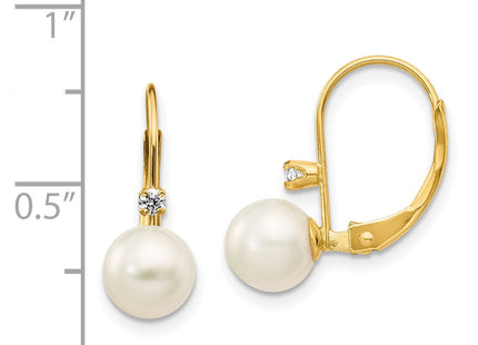 14k Yellow Gold Earrings Style XF264E - Classique Jewelry Inc.