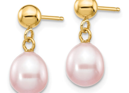 14k Yellow Gold Earrings Style XF278E - Classique Jewelry Inc.