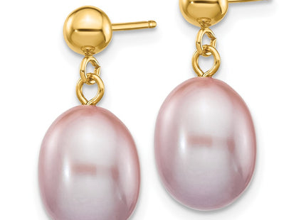 14k Yellow Gold Earrings Style XF283E - Classique Jewelry Inc.