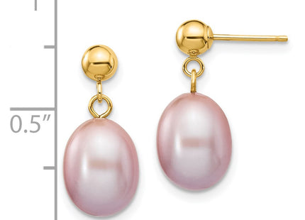 14k Yellow Gold Earrings Style XF283E - Classique Jewelry Inc.