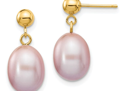14k Yellow Gold Earrings Style XF283E - Classique Jewelry Inc.