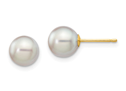 14k Yellow Gold Earrings Style XF291E - Classique Jewelry Inc.