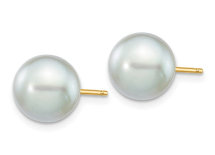 14k Yellow Gold Earrings Style XF292E - Classique Jewelry Inc.