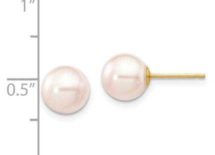 14k Yellow Gold Earrings Style XF301E - Classique Jewelry Inc.