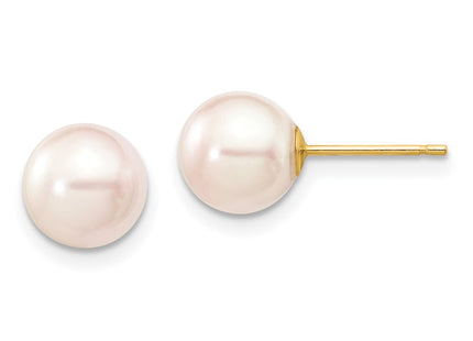 14k Yellow Gold Earrings Style XF301E - Classique Jewelry Inc.