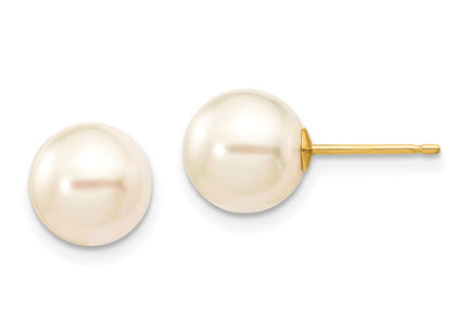 14k Yellow Gold Earrings Style XF302E - Classique Jewelry Inc.