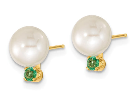14k Yellow Gold Earrings Style XF303SET - Classique Jewelry Inc.