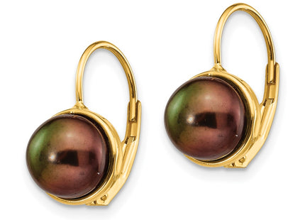 14k Yellow Gold Earrings Style XF326E - Classique Jewelry Inc.
