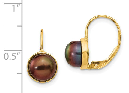 14k Yellow Gold Earrings Style XF326E - Classique Jewelry Inc.