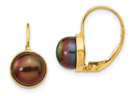 14k Yellow Gold Earrings Style XF326E - Classique Jewelry Inc.