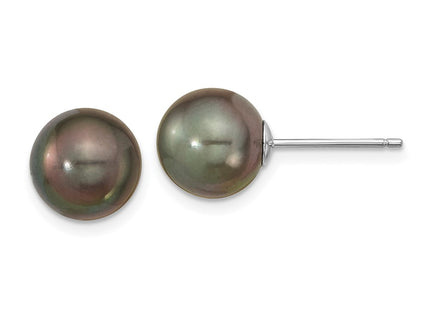 14k White Gold Earrings Style XF327E - Classique Jewelry Inc.