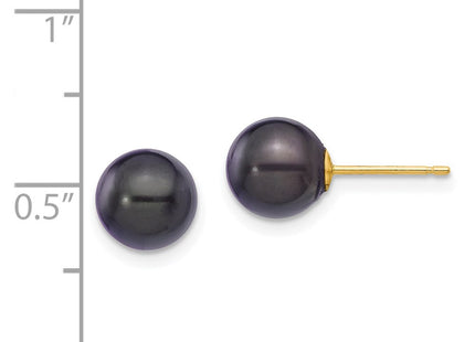 14k Yellow Gold Earrings Style XF329E - Classique Jewelry Inc.