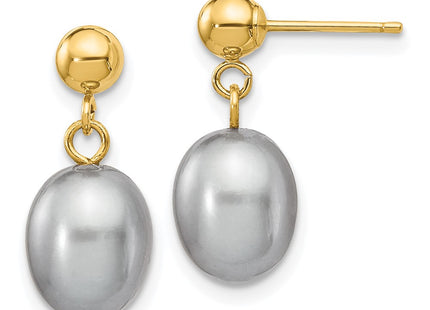14k Yellow Gold Earrings Style XF331E - Classique Jewelry Inc.