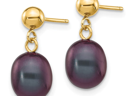 14k Yellow Gold Earrings Style XF336E - Classique Jewelry Inc.