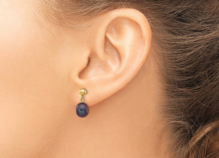 14k Yellow Gold Earrings Style XF336E - Classique Jewelry Inc.