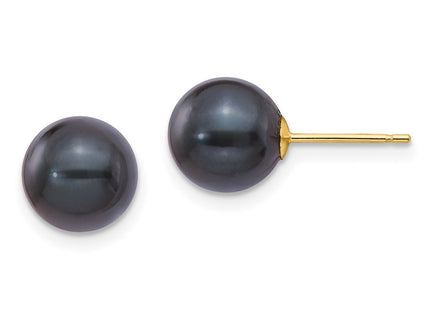 14k Yellow Gold Earrings Style XF348E - Classique Jewelry Inc.
