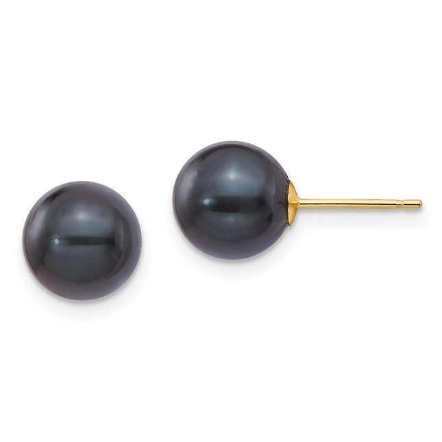 14k Yellow Gold Earrings Style XF348E - Classique Jewelry Inc.