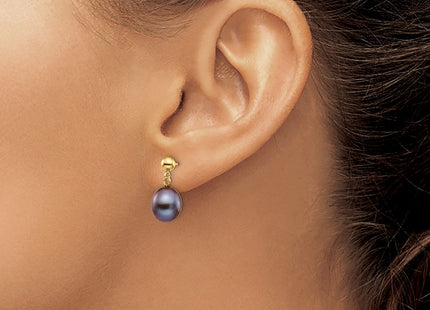 14k Yellow Gold Earrings Style XF349E - Classique Jewelry Inc.