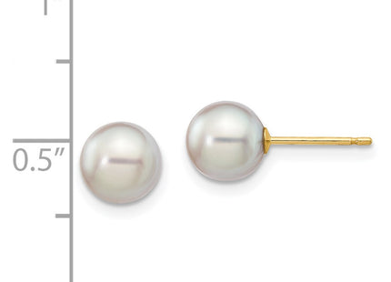 14k Yellow Gold Earrings Style XF352E - Classique Jewelry Inc.