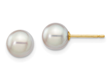 14k Yellow Gold Earrings Style XF352E - Classique Jewelry Inc.