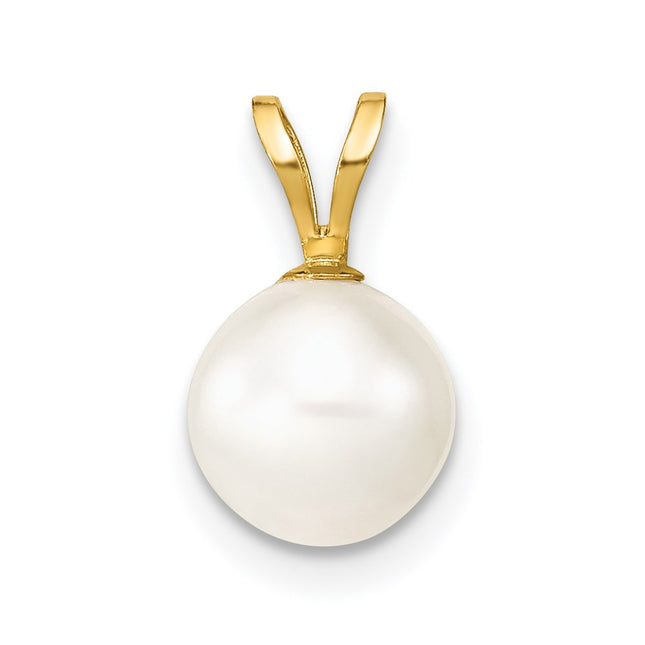 14k Yellow Gold Pendants Style XF397 - Classique Jewelry Inc.