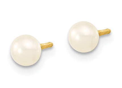 14k Yellow Gold Earrings Style XF401SET - Classique Jewelry Inc.