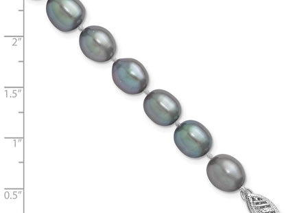14k White Gold Bracelets Style XF415 - Classique Jewelry Inc.