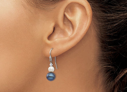 14k White Gold Earrings Style XF438E - Classique Jewelry Inc.