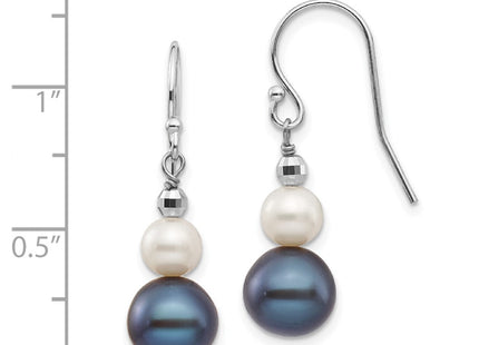 14k White Gold Earrings Style XF438E - Classique Jewelry Inc.