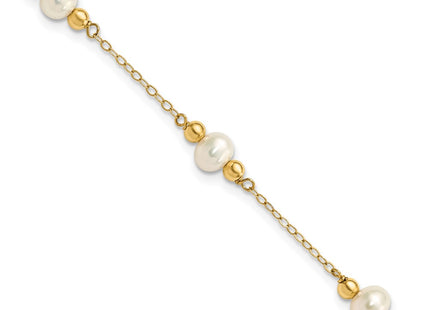 14k Yellow Gold Bracelets Style XF449 - Classique Jewelry Inc.
