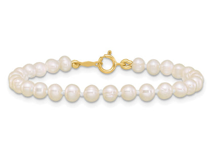14k Yellow Gold Bracelets Style XF450 - Classique Jewelry Inc.
