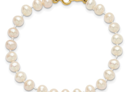 14k Yellow Gold Bracelets Style XF451 - Classique Jewelry Inc.