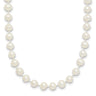 14k 4- White Semi-Round Freshwater Cultured Pearl Necklace