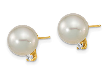 14k Yellow Gold Earrings Style XF470E - Classique Jewelry Inc.