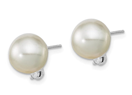 14k White Gold Earrings Style XF470WE - Classique Jewelry Inc.
