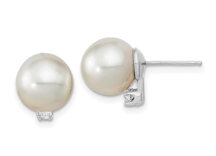 14k White Gold Earrings Style XF470WE - Classique Jewelry Inc.