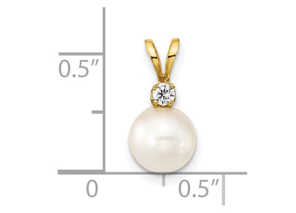 14k Yellow Gold Pendants Style XF476 - Classique Jewelry Inc.