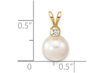 14k Yellow Gold Pendants Style XF477 - Classique Jewelry Inc.