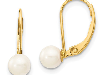 14k Yellow Gold Earrings Style XF479E - Classique Jewelry Inc.